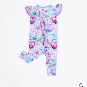 New Bums and Roses Colorful Hot Air Balloon Kids One Piece